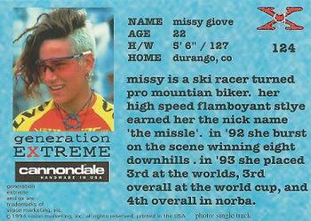1994 Vision Generation Extreme #124 Missy Giove Back